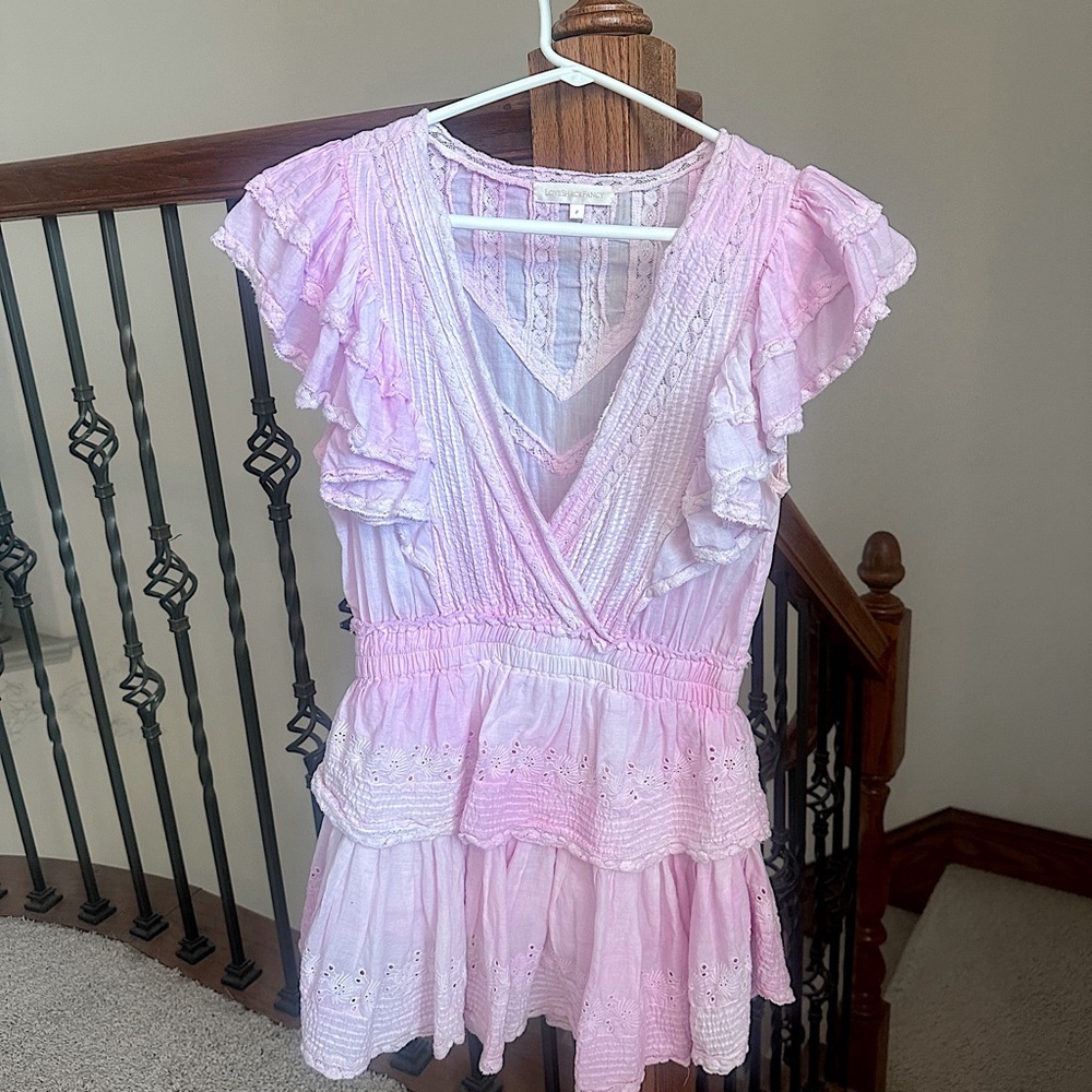 LoveShackFancy Pink Dress